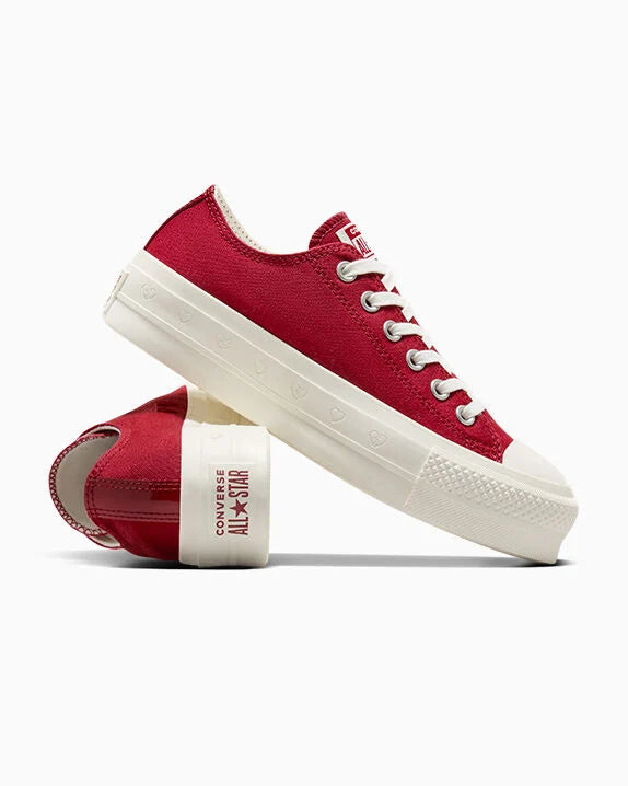 Chuck Taylor All Star Lift Platform Valentine's Day Low Top