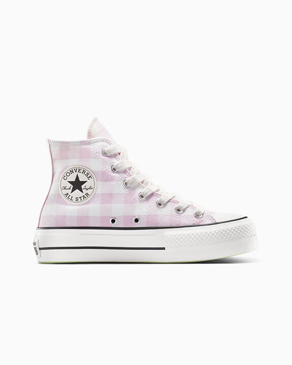Chuck Taylor All Star Lift Platform Gingham High Top