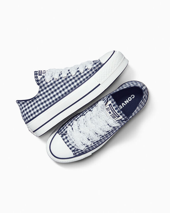 Chuck Taylor All Star Lift Platform Gingham Low Top
