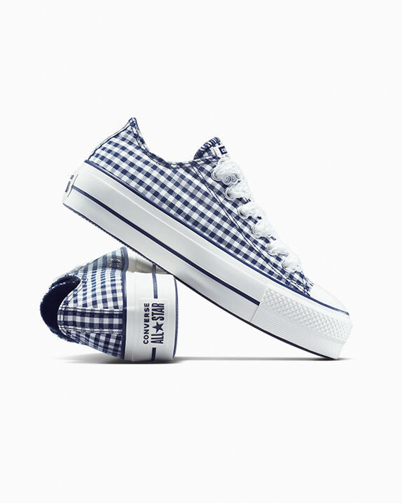 Chuck Taylor All Star Lift Platform Gingham Low Top
