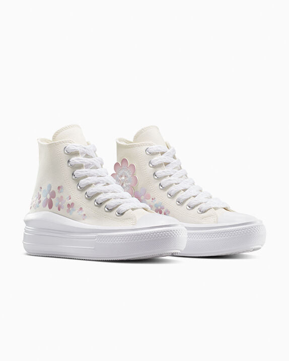 Chuck Taylor All Star Move Platform Petals & Pearls High Top
