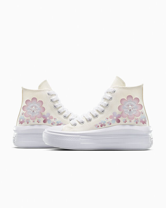 Chuck Taylor All Star Move Platform Petals & Pearls High Top