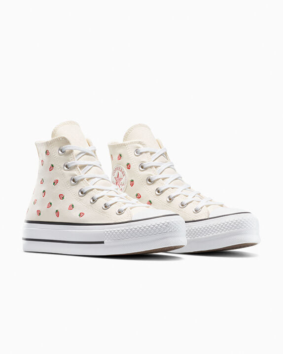 Chuck Taylor All Star Lift Platform Strawberries High Top