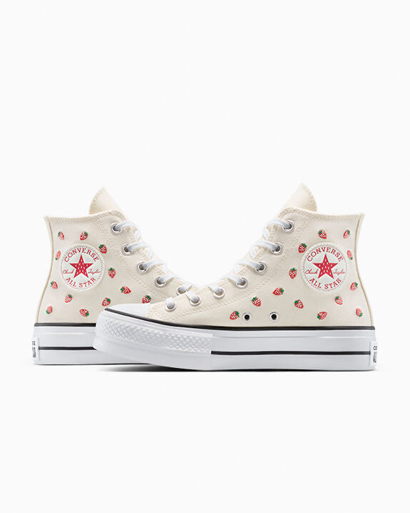 Chuck Taylor All Star Lift Platform Strawberries High Top