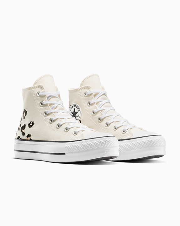 Chuck Taylor All Star Lift Platform Leopard Print High Top