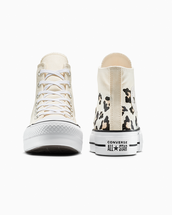 Chuck Taylor All Star Lift Platform Leopard Print High Top