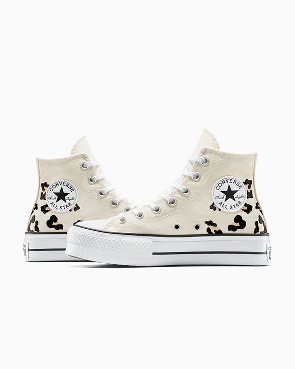 Chuck Taylor All Star Lift Platform Leopard Print High Top
