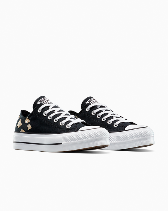 Chuck Taylor All Star Lift Platform Leopard Print Low Top