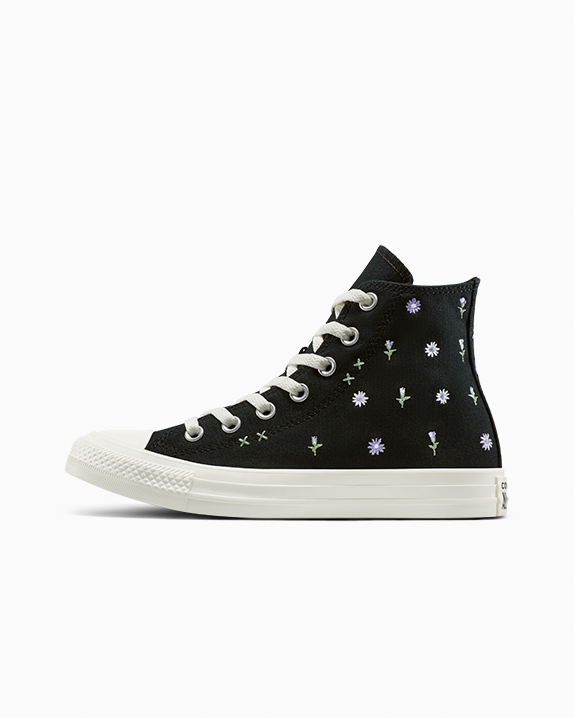 Chuck Taylor All Star Embroidered Flowers High Top