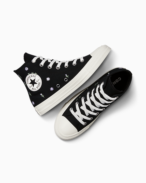 Chuck Taylor All Star Embroidered Flowers High Top