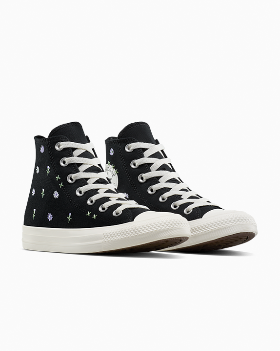 Chuck Taylor All Star Embroidered Flowers High Top