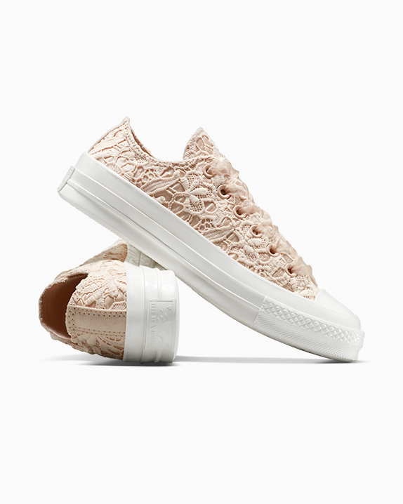 Chuck 70 Crocheted Satin Low Top