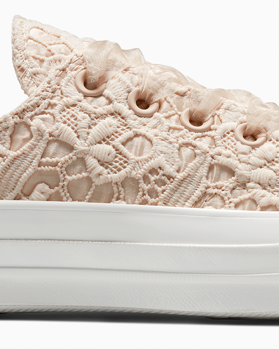 Chuck 70 Crocheted Satin Low Top