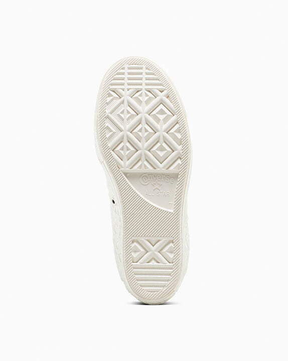 Chuck 70 Wedge Platform Crocheted Satin High Top