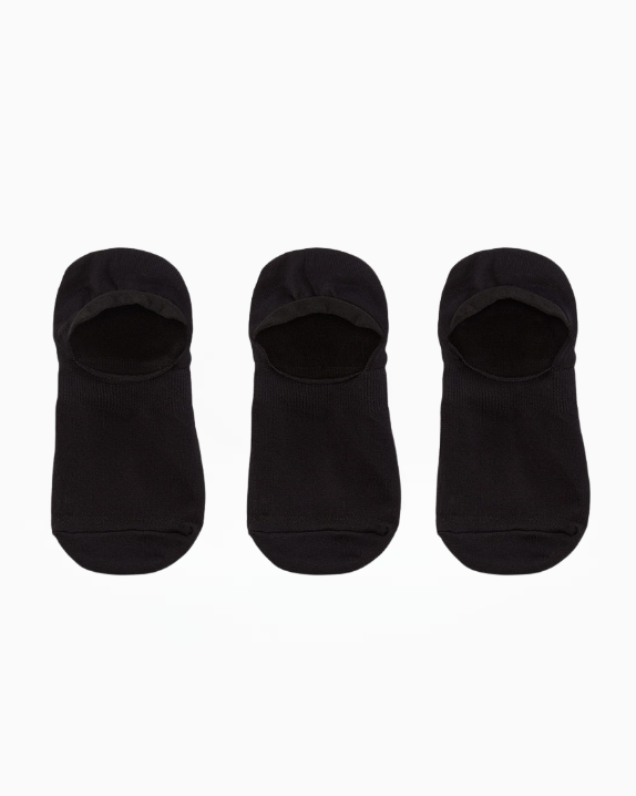 Men's Microfiber Nylon Ultra-low Liner 3-Pack Socks
