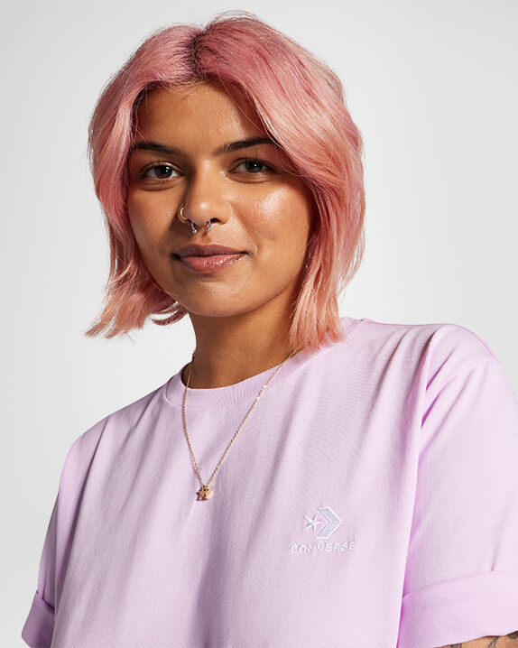 Converse Go-To Embroidered Star Chevron Standard Fit T-Shirt