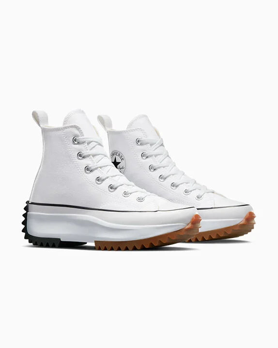 Run Star Hike Platform High Top White/Black/Gum