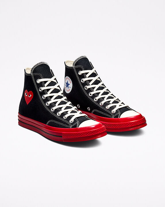 Converse x Comme des Garçons PLAY Chuck 70 High Top