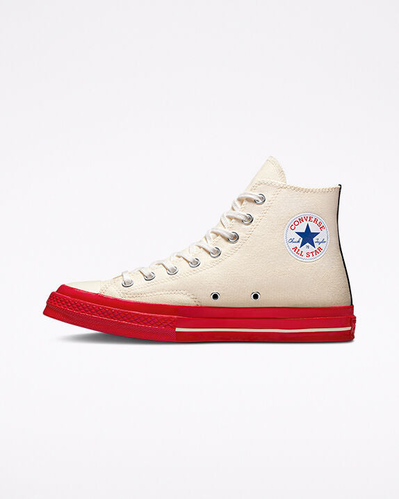 Converse x Comme des Garçons PLAY Chuck 70 High Top