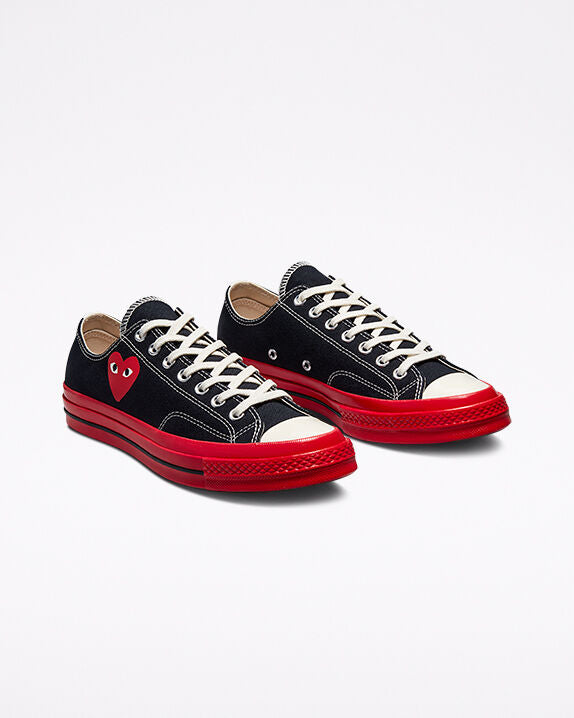 Converse x Comme des Garçons PLAY Chuck 70 Low Top
