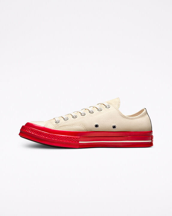 Converse x Comme des Garçons PLAY Chuck 70 Low Top