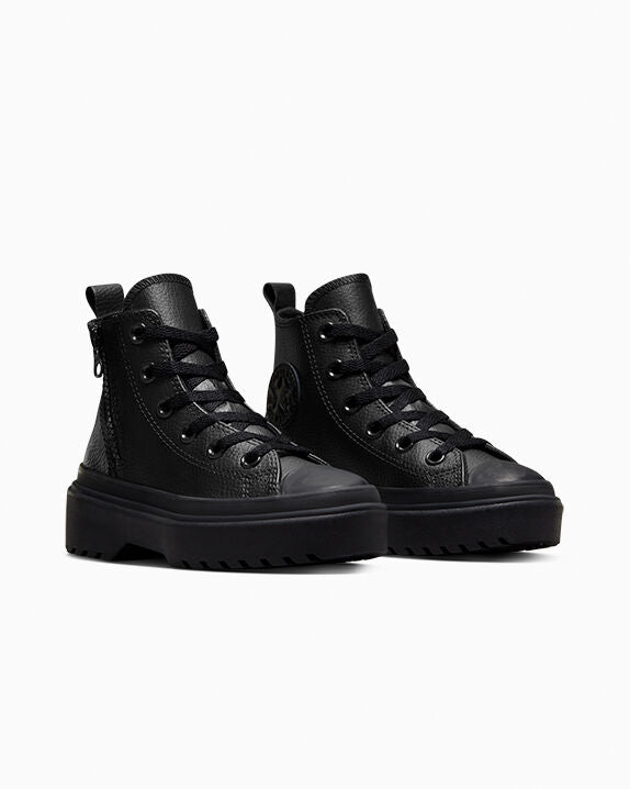 Chuck Taylor All Star Lugged Lift Platform Leather High Top