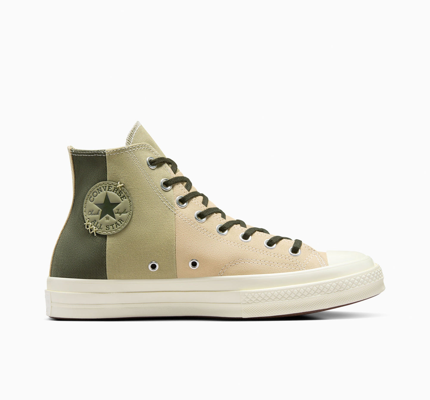 Chuck 70 Patchwork Suede High Top