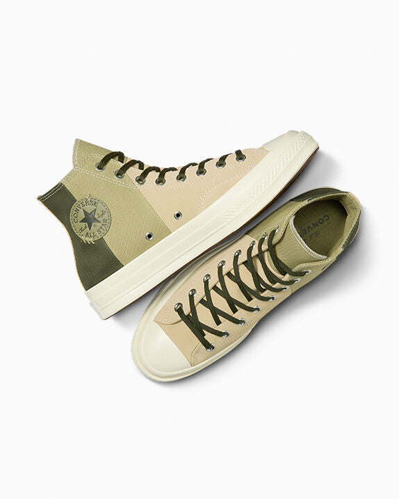 Chuck 70 Patchwork Suede High Top