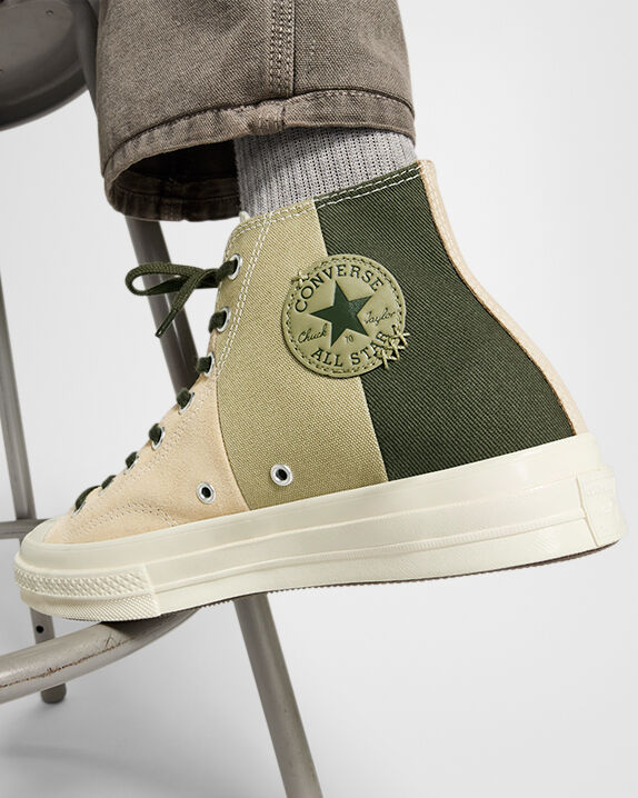 Chuck 70 Patchwork Suede High Top