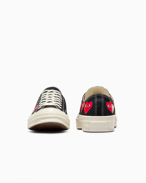 Converse x Comme des Garçons PLAY Chuck 70 Multi Heart Low Top