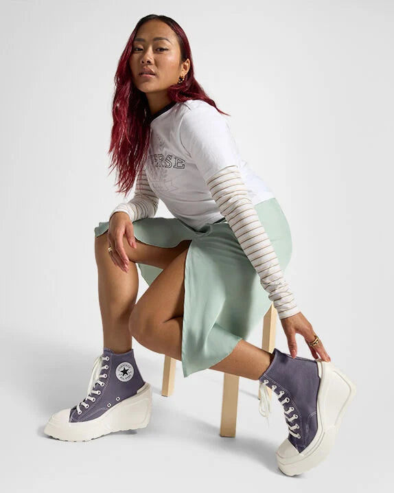 Chuck 70 De Luxe Wedge Platform High Top
