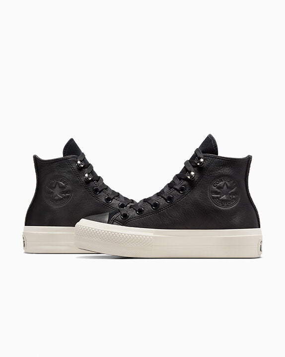 Chuck Taylor All Star Lift Platform Water Repellent Leather High Top