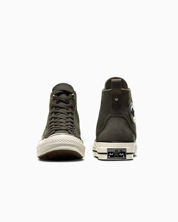 Chuck 70 Jungle Cloth Overlay High Top