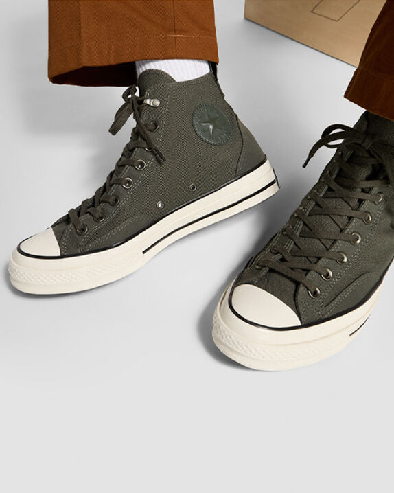 Chuck 70 Jungle Cloth Overlay High Top