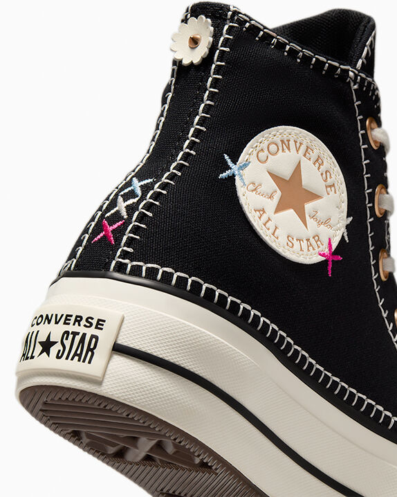 Chuck Taylor All Star Lift Platform Crafted Stitching High Top