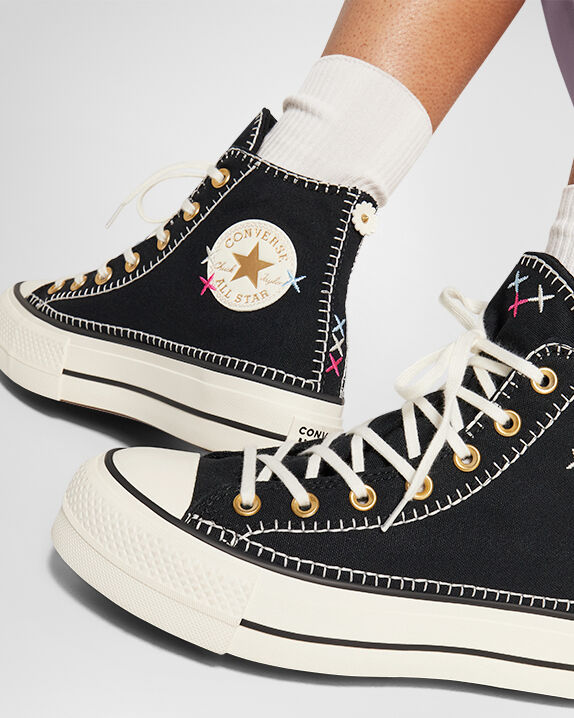 Chuck Taylor All Star Lift Platform Crafted Stitching High Top