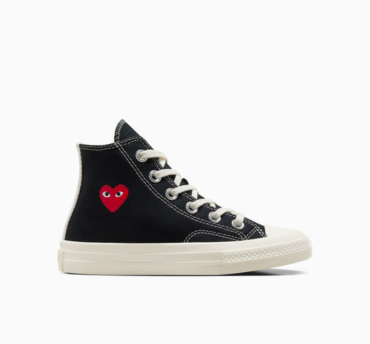 Converse X Comme des Garçons PLAY Chuck 70 OG Single Heart High Top