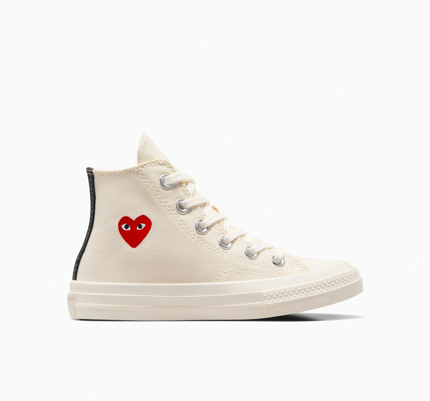 Converse X Comme des Garçons PLAY Chuck 70 OG Single Heart High Top