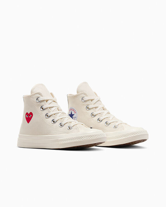 Converse X Comme des Garçons PLAY Chuck 70 OG Single Heart High Top