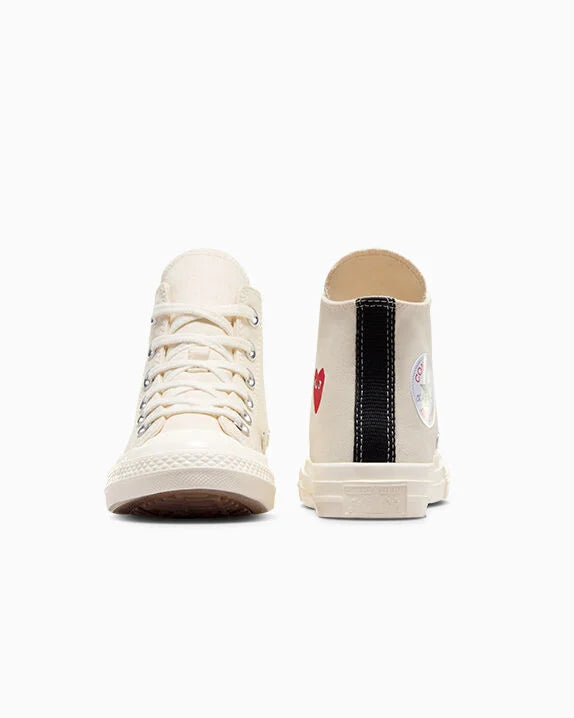 Converse X Comme des Garçons PLAY Chuck 70 OG Single Heart High Top