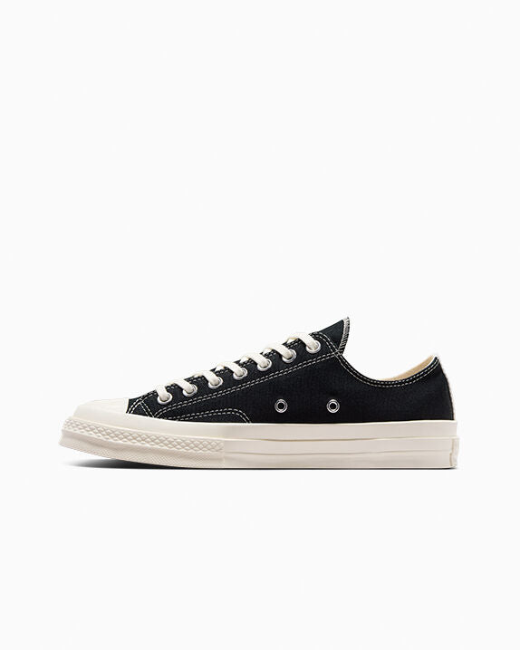 Converse X Comme des Garçons PLAY Chuck 70 OG Single Heart Low Top