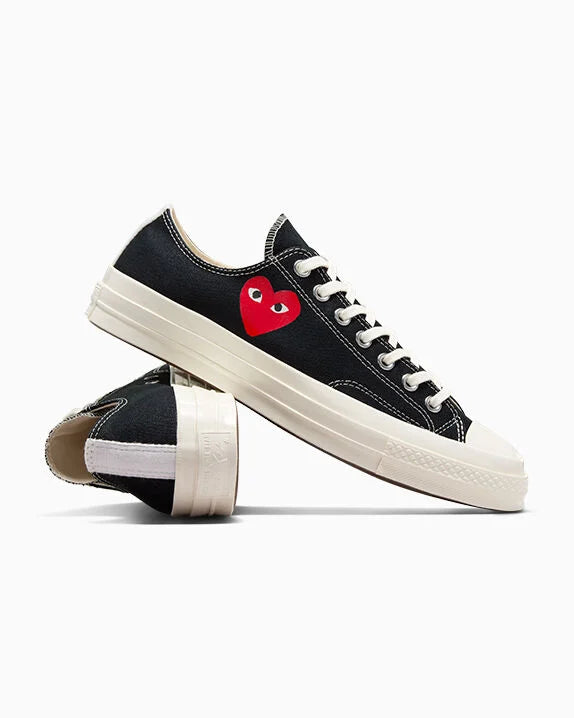 Converse X Comme des Garçons PLAY Chuck 70 OG Single Heart Low Top