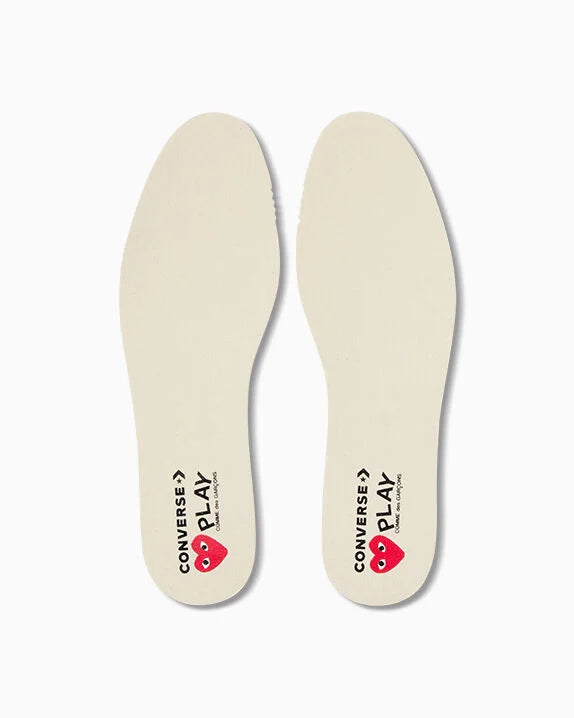 Converse X Comme des Garçons PLAY Chuck 70 OG Single Heart Low Top