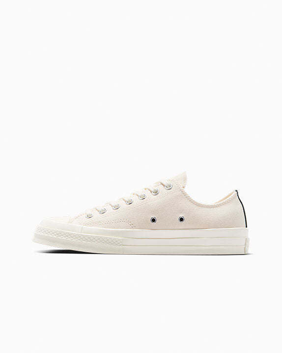 Converse X Comme des Garçons PLAY Chuck 70 OG Single Heart Low Top