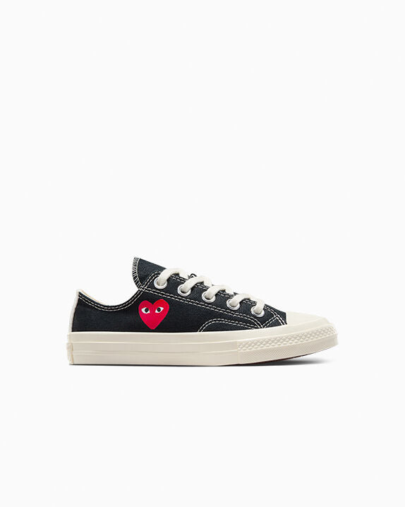 Converse X Comme des Garçons PLAY Chuck 70 OG Single Heart Low Top