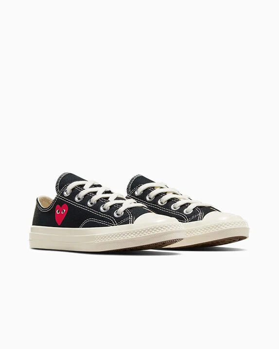 Converse X Comme des Garçons PLAY Chuck 70 OG Single Heart Low Top