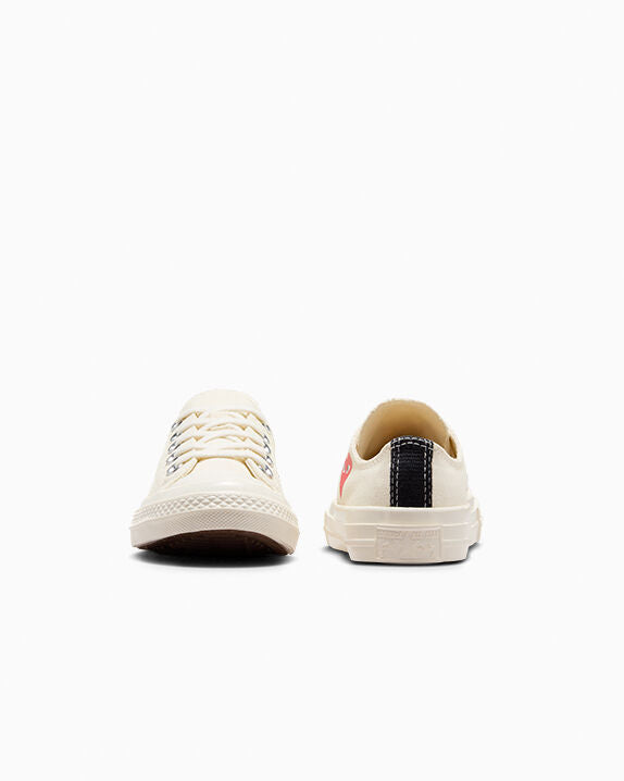 Converse X Comme des Garçons PLAY Chuck 70 OG Single Heart Low Top