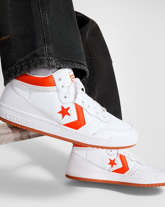 CONS Fastbreak Pro Leather & Nylon Mid Top
