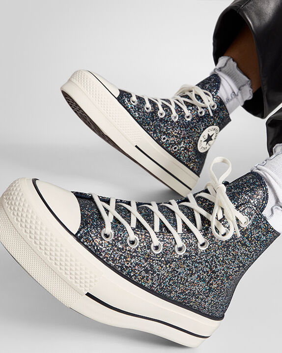 Chuck Taylor All Star Lift Platform Glitter High Top