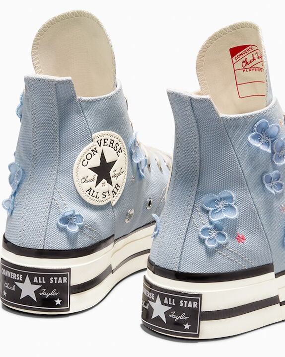 Chuck 70 Plus 3D Flowers High Top